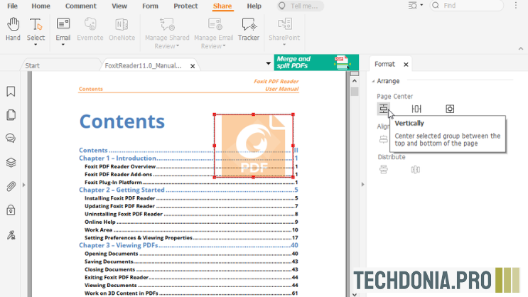 تحميل Foxit PDF Editor Pro Portable