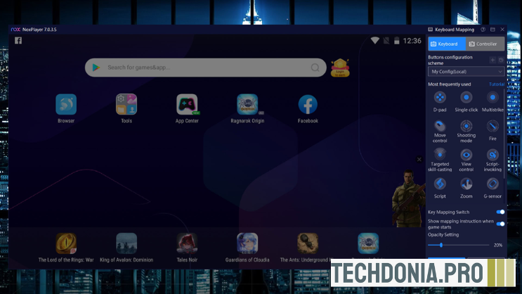 أخف Android emulator for PC