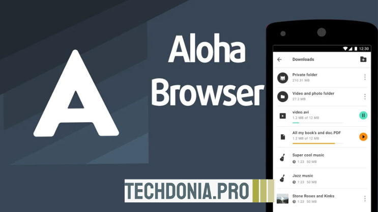 تحميل متصفح Aloha Browser