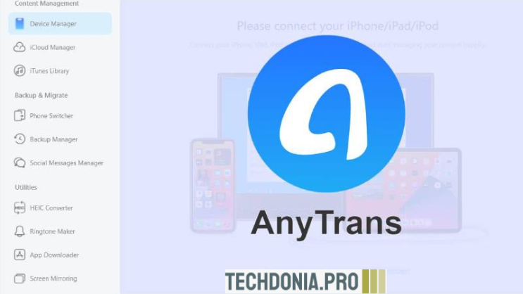 تحميل برنامج AnyTrans for iOS